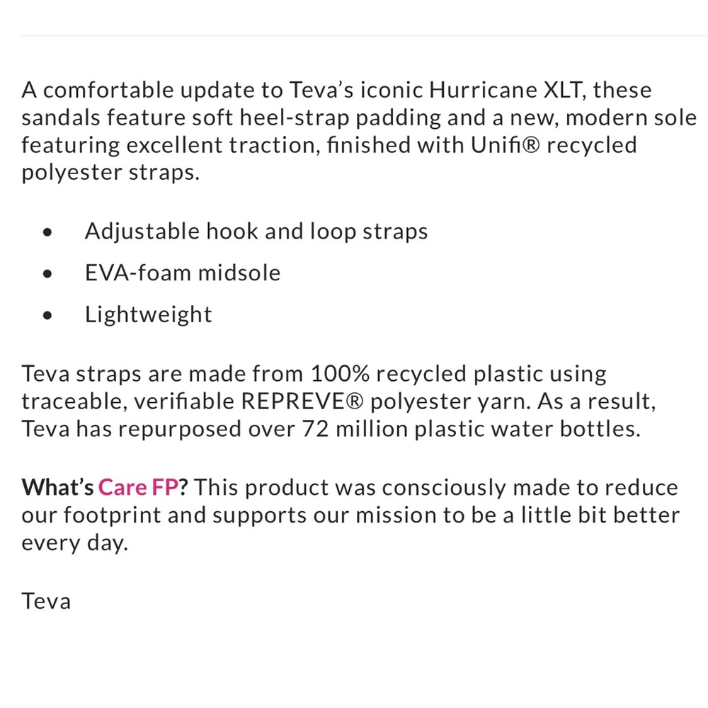 Brand New With Box Teva Hurricane XLT2 Sandals Size 7 - Picture 4 of 4